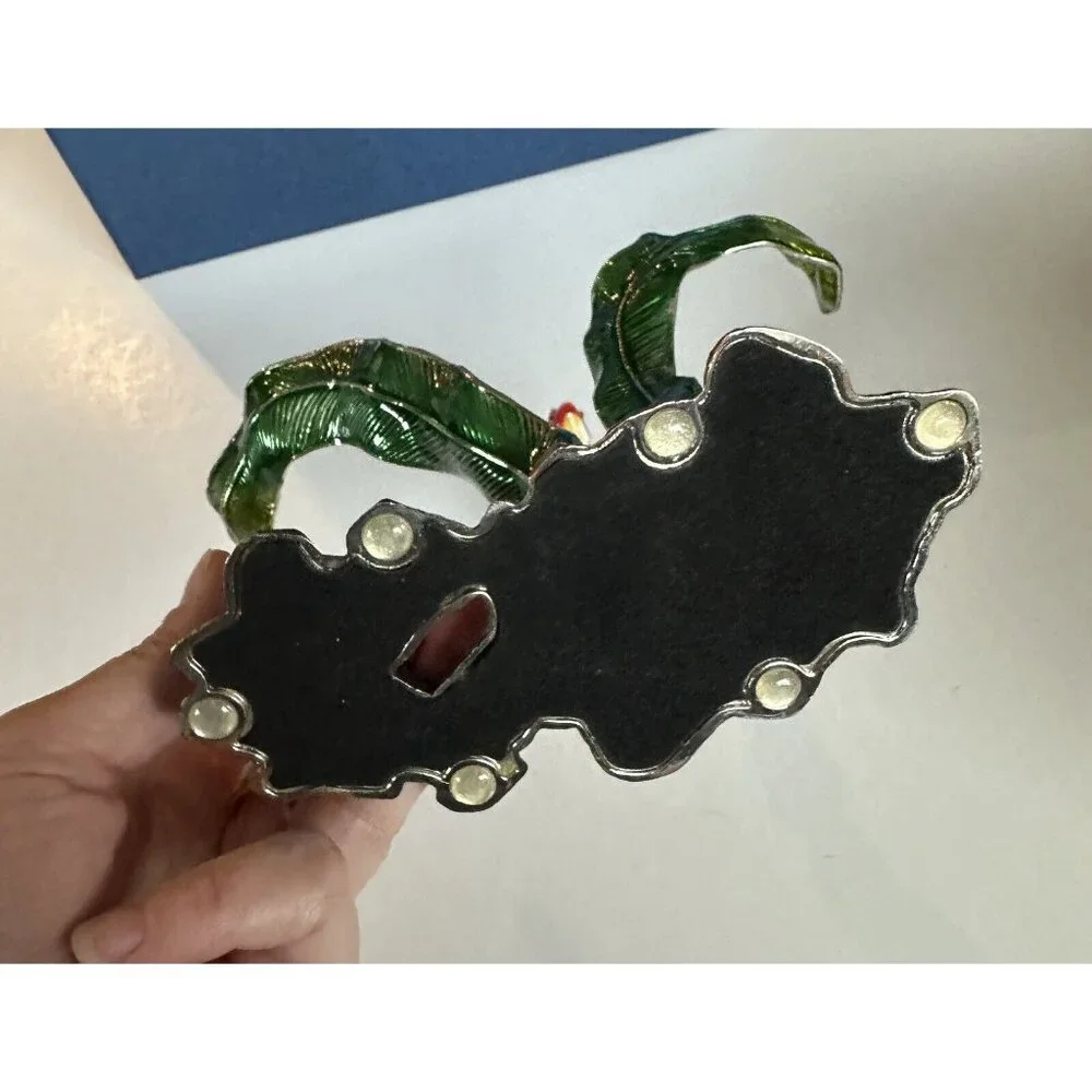 $178 Jere Goldfish Fish &‎ Reef Wine Bottle Holder, Luxury Barware